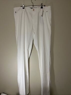 J.Lindeberg White Men's Performance Trousers